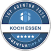 Agenturtipp Seal: Recognized as a Top Agency for 2025