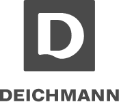 Deichmann company logo with lettering