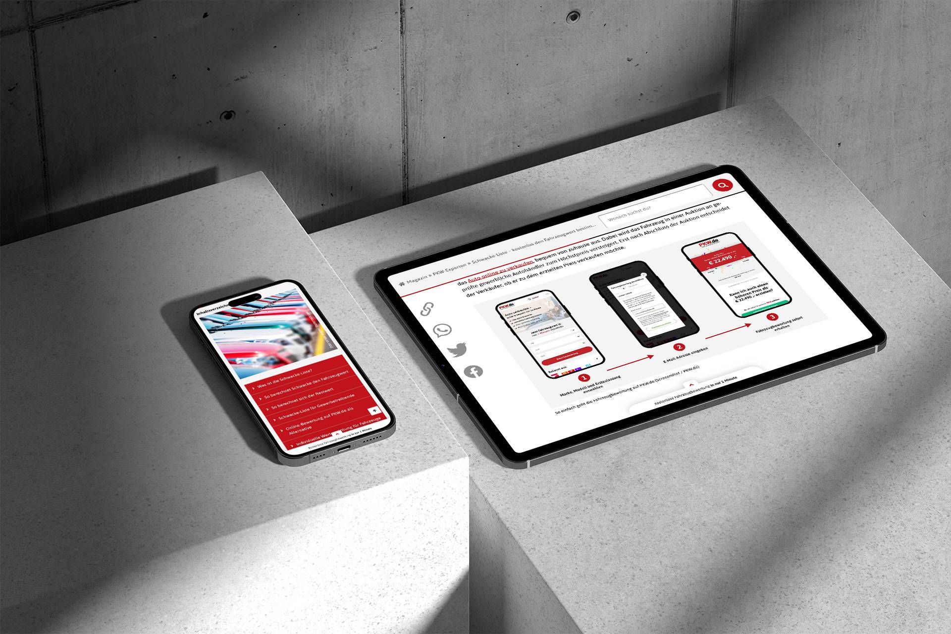 Pkw De iphone ipad Mock Up