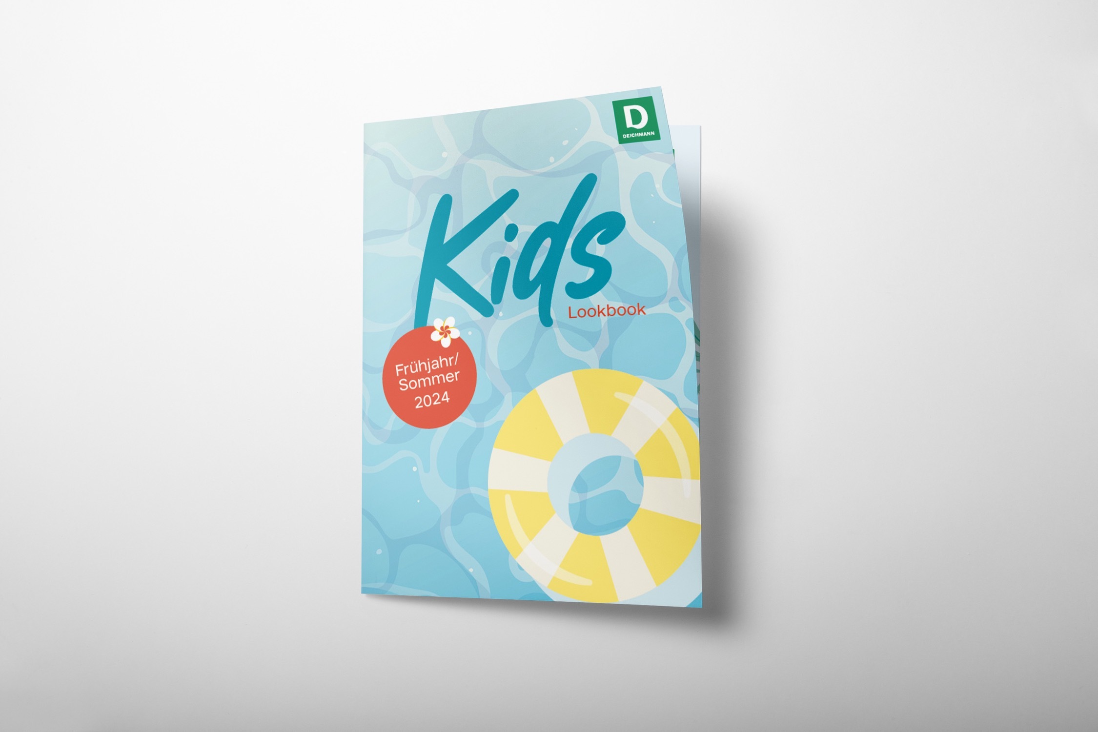 Deichmann Kids Lookbook Cover Mockup