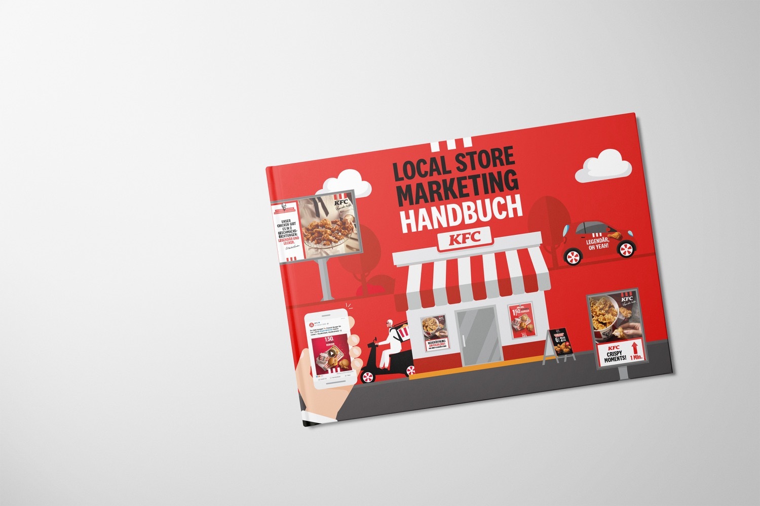 Local Store Marketing Handbook in KFC Design
