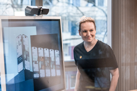 Team member Anja Hoppe
