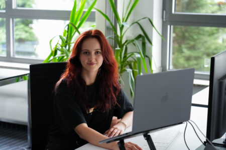 Team member Kseniia Kibets