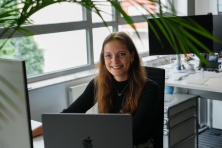 Team member Sophia Steffens